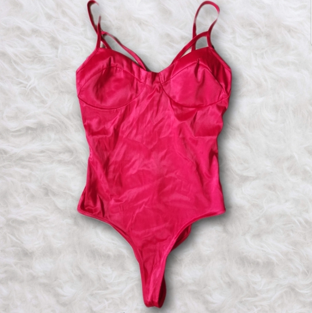 New without Tags Red Bodysuit